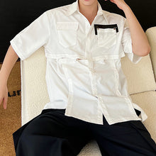 Load image into Gallery viewer, Button-up Short-sleeved Shirt
