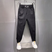 Load image into Gallery viewer, Casual Striped Straight Pants
