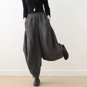 Vintage Knit Wide Leg Loose Bloomers