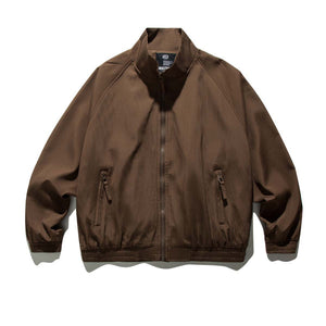 Stand Collar Loose Flight Jacket