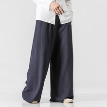 Load image into Gallery viewer, Linen Casual Loose Sports Wide-leg Pants
