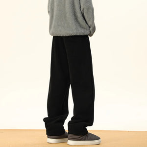 Thick Cotton Casual Corduroy Straight Wide-leg Pants