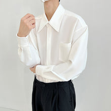 Load image into Gallery viewer, Loose French Collar White Shirt
