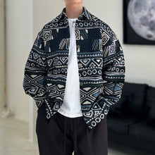 Load image into Gallery viewer, Vintage Jacquard Loose Jacket
