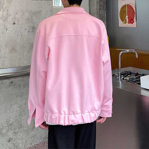 Solid Color Simple Casual Jacket