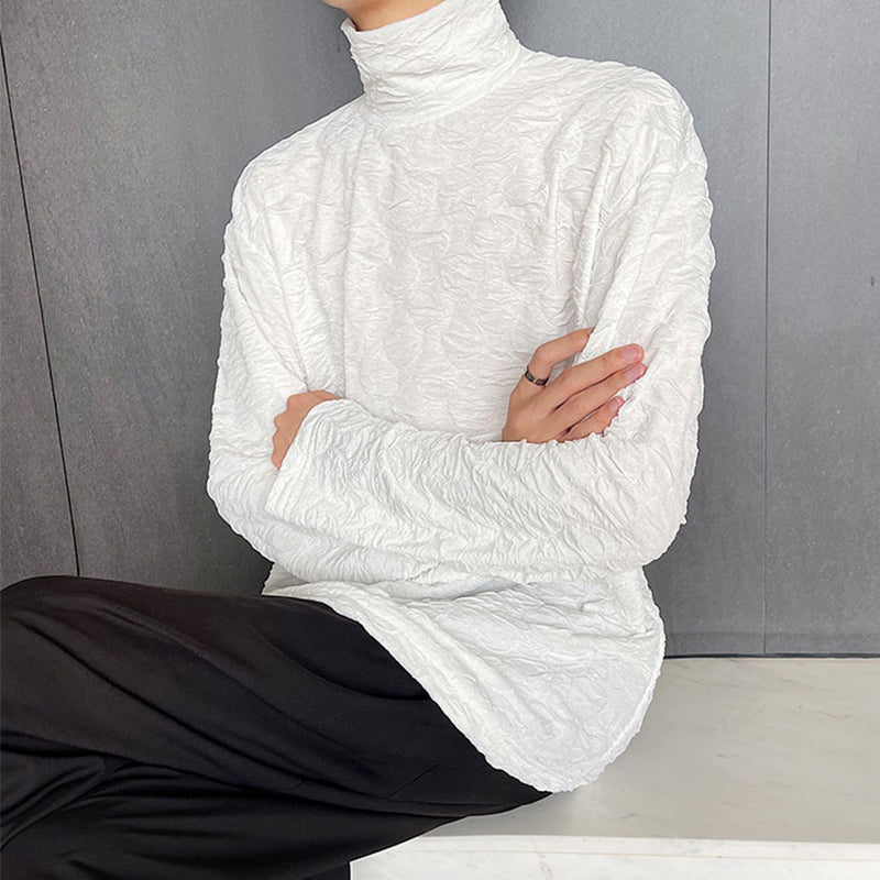 Turtleneck Retro Knitted Bottoming Shirt