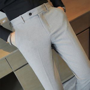 Casual British Slim Trousers