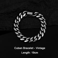 Load image into Gallery viewer, Titanium Steel Cuban Bracelet
