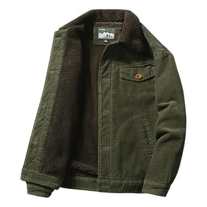 Retro Fleece Corduroy Jacket