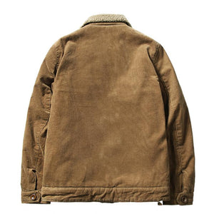 Retro Fleece Corduroy Jacket