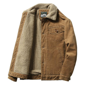 Retro Fleece Corduroy Jacket