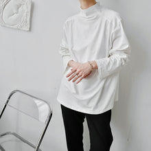 Load image into Gallery viewer, Autumn Simple Half Turtleneck Long Sleeve T-Shirt
