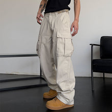Load image into Gallery viewer, Loose Straight Big Pocket Pants
