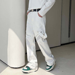 Geometry Line Embroidery Lounge Pants