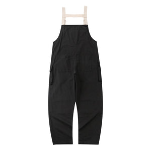 Loose Multi-Pocket Overalls