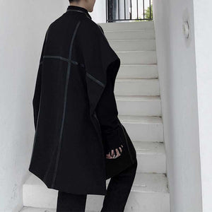 Mid Length Retro Cape Coat