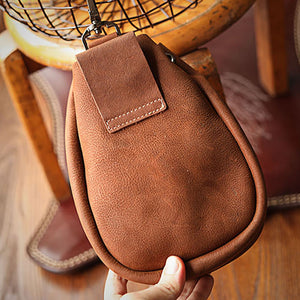 Vintage Leather Pouch Bag