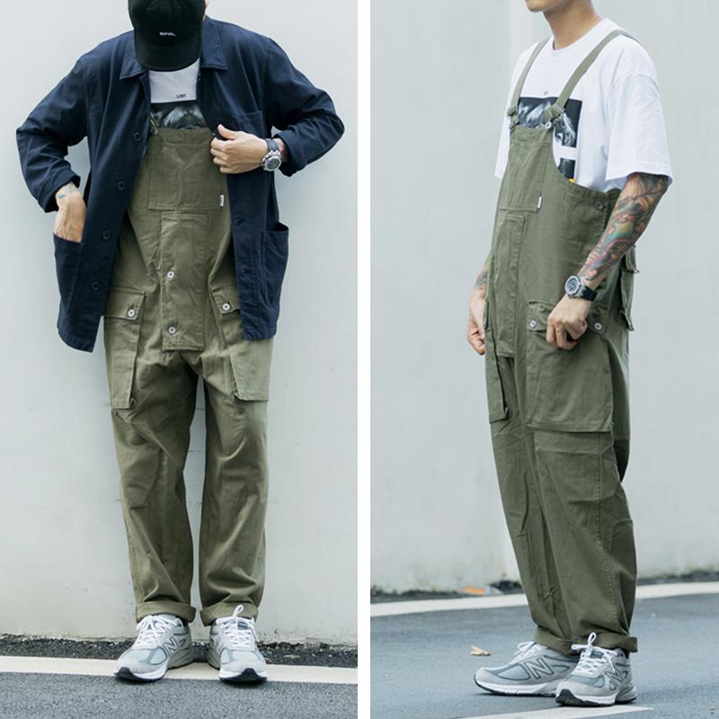 Japanese Washed-Denim Bib Overalls – stylesock