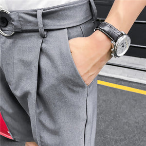 Summer Slim Suit Shorts