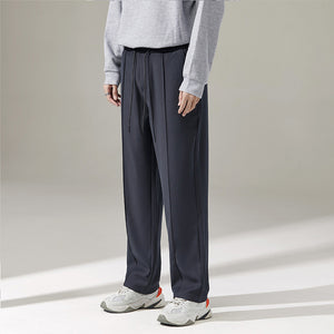 Midline Straight Leg Loose Casual Pants