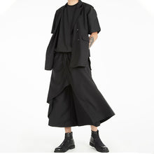 Load image into Gallery viewer, Loose Wide Leg Cropped Culottes
