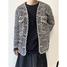 Load image into Gallery viewer, Round Neck Knitted Cardigan Coat
