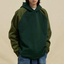 Load image into Gallery viewer, Color Block Raglan Hoodie
