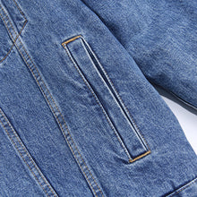 Load image into Gallery viewer, Sherpa Denim Jacket
