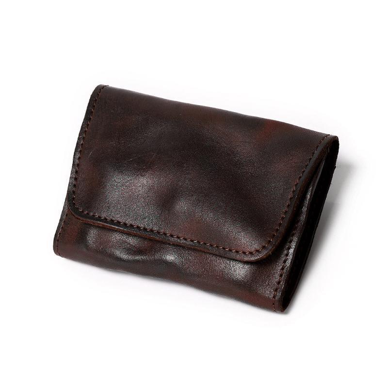 Handmade Retro Card Holder Leather Wallet