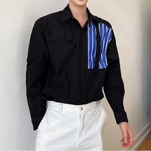 Load image into Gallery viewer, Contrast Paneled Casual Shirt
