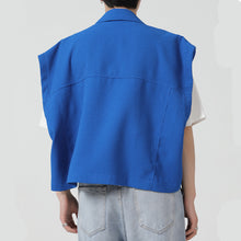 Load image into Gallery viewer, Lapel Casual Cropped Vest
