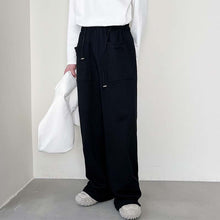 Load image into Gallery viewer, Loose Simple Drawstring Pocket Pants
