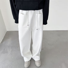 Load image into Gallery viewer, Loose Simple Drawstring Pocket Pants
