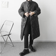 Load image into Gallery viewer, Large Pocket Loose Stand Collar Coat
