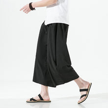 Load image into Gallery viewer, Loose Harem Stretch Cropped Wide Leg Pants
