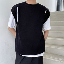 Load image into Gallery viewer, Simple Hollow Sleeveless Knit Vest
