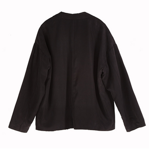 Wide Drop Shoulder Blazer