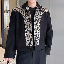 Load image into Gallery viewer, Vintage Leopard Panel Cropped Jacket
