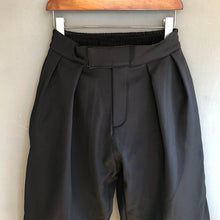 Load image into Gallery viewer, Hook and Loop Fastener Cropped Harem Pants
