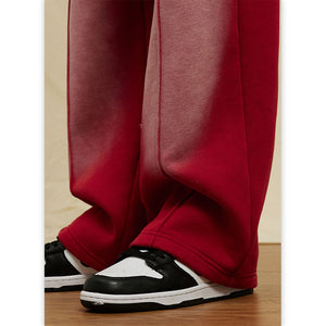 Washed Solid Gradient Trousers