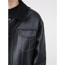 Load image into Gallery viewer, Lambswool Panel Zip Up Jacket
