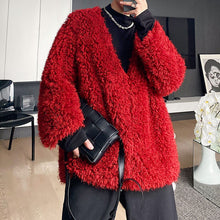 Load image into Gallery viewer, Pullover Furry Fringed Coat
