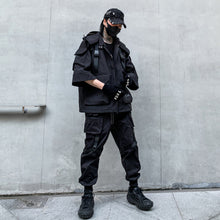 Load image into Gallery viewer, Techwear Dark Cargo Jackets
