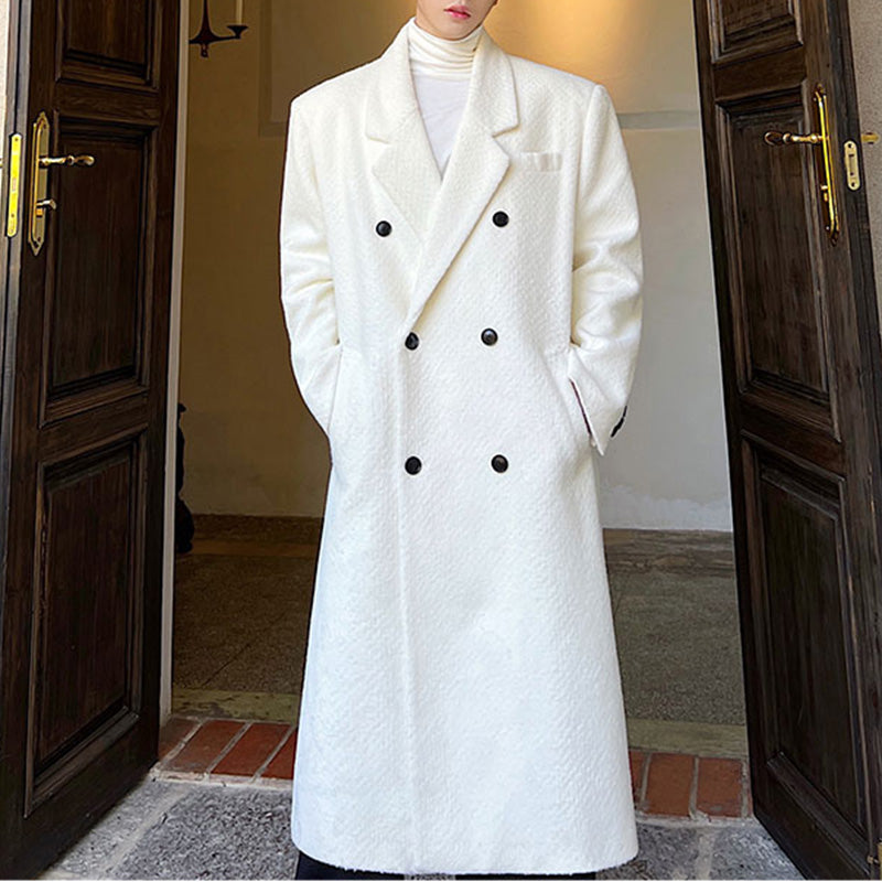 Mid Length Over The Knee Loose  Coat