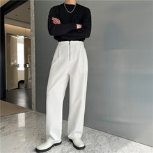 Load image into Gallery viewer, Loose Zip Casual Placket Trousers
