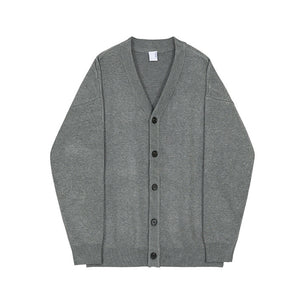 Thick Single-breasted Knitted Cardigan