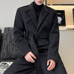 Short Waistband Suit Coat