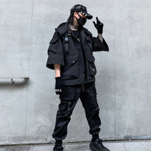 Load image into Gallery viewer, Techwear Dark Cargo Jackets
