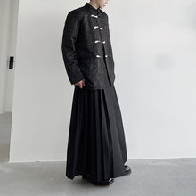 Load image into Gallery viewer, Dark A-Line Pleated Culottes
