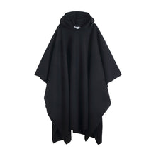 Load image into Gallery viewer, Vintage Long Thin Pleated Hoodie Cape
